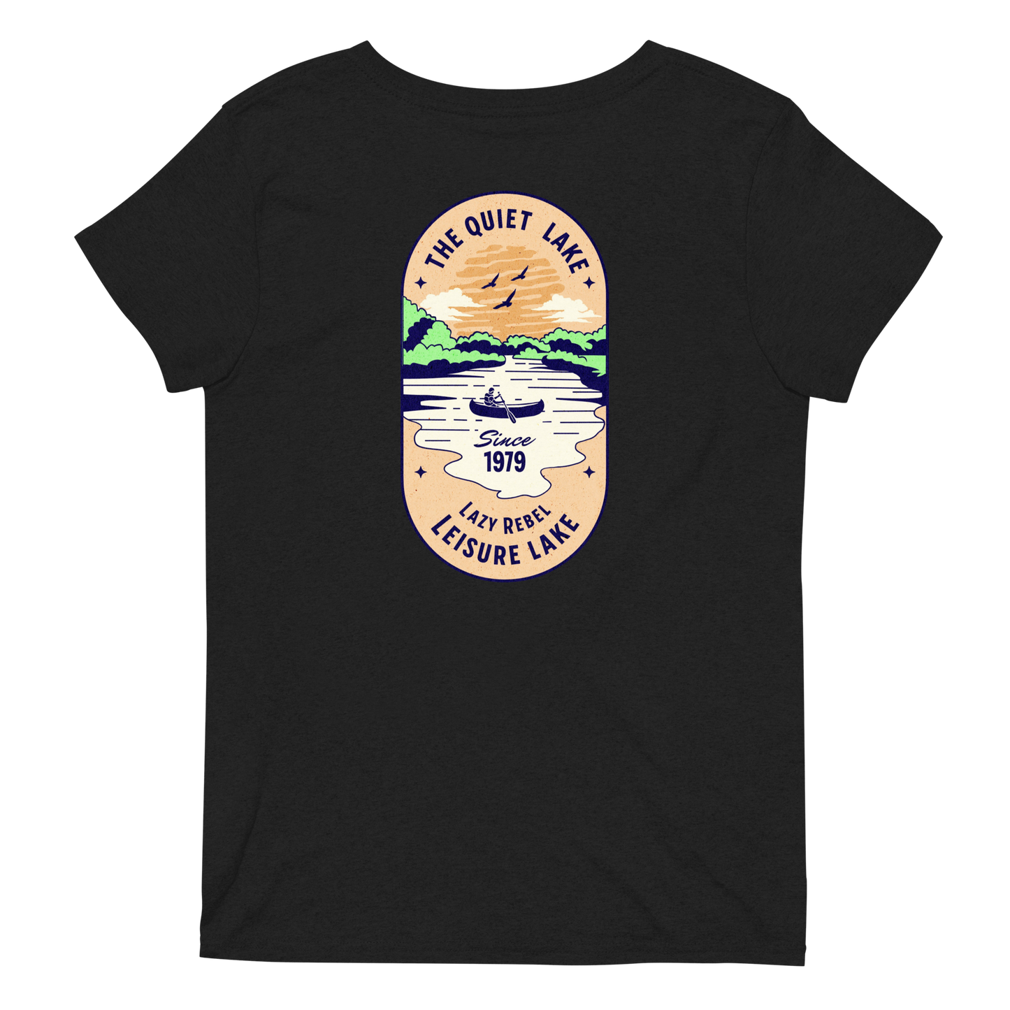 Women’s Quiet Lake V-neck