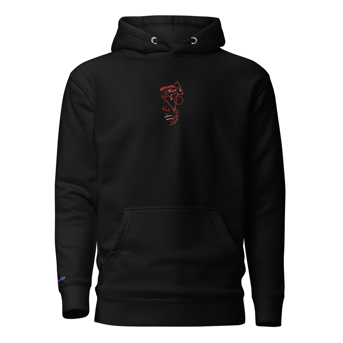 Red Neon Lights Hoodie