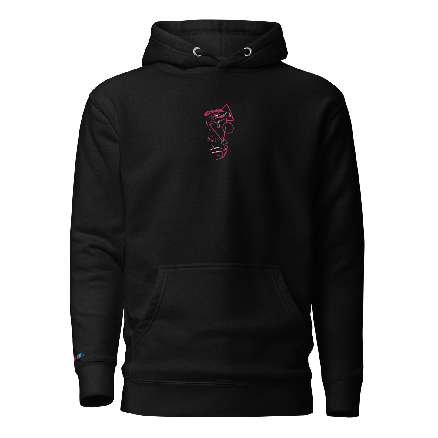 Pink Neon Lights Hoodie