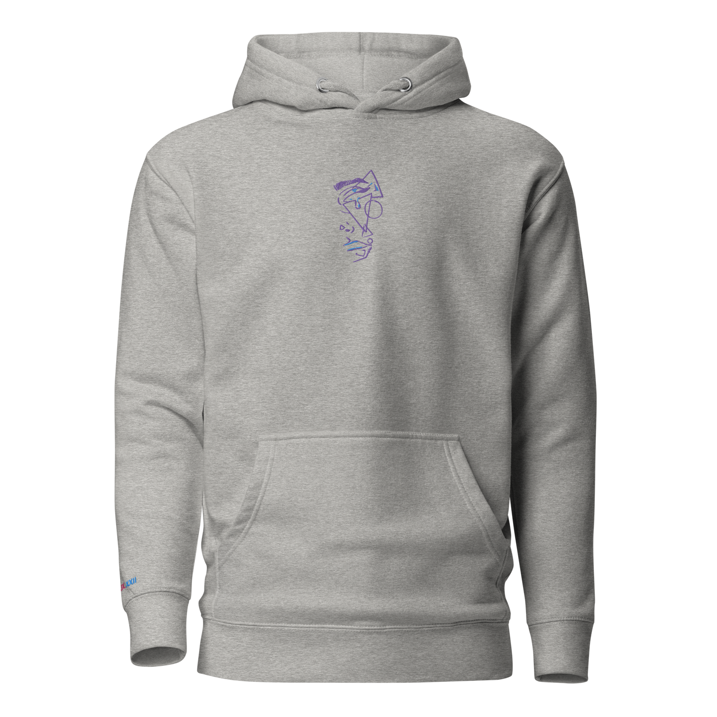 Purple Neon Lights Hoodie