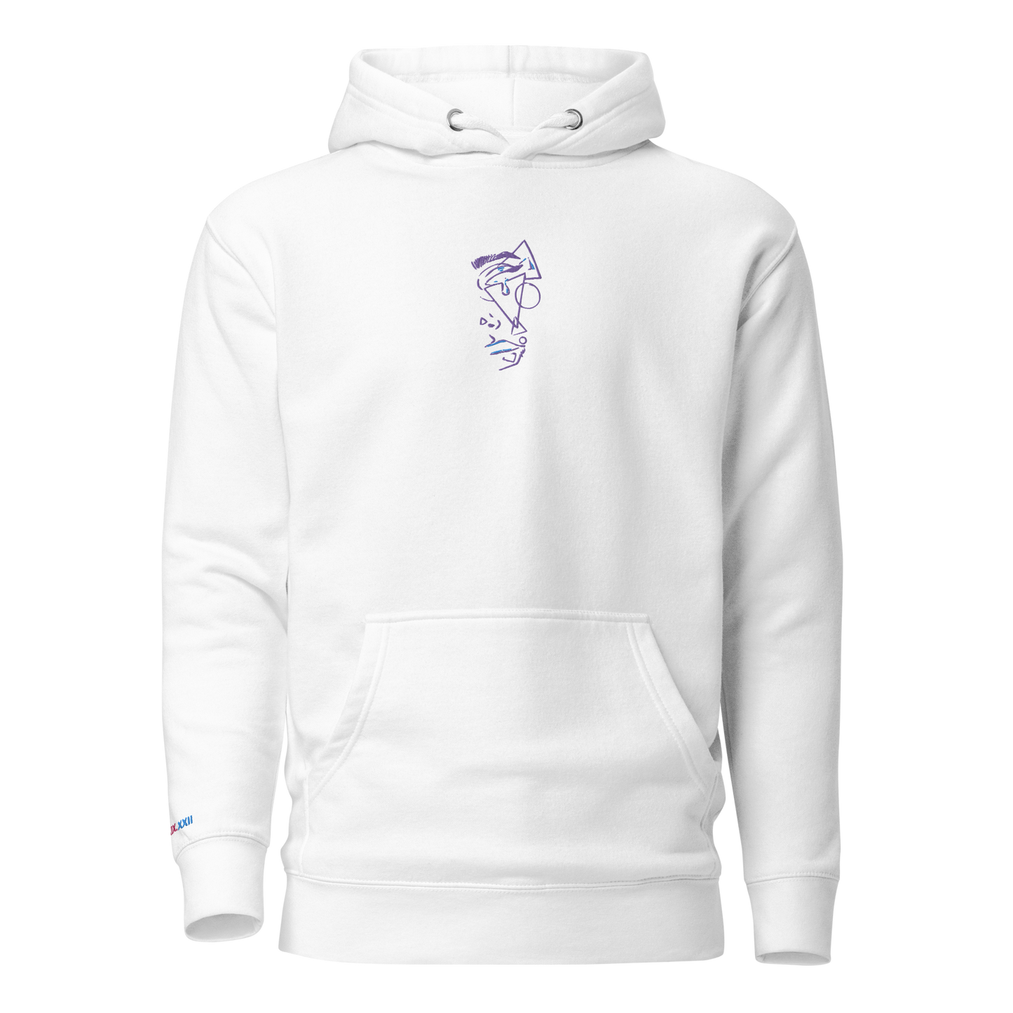 Purple Neon Lights Hoodie